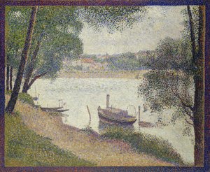 Šedé počasí, Grande Jatte od Georges Seurat