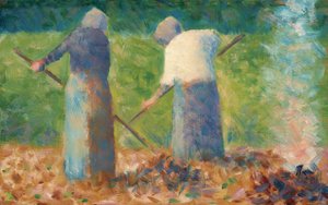 Haymakers v Montfermeil od Georges Seurat