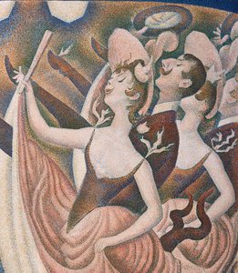 Plechovka Can-Can od Georges Seurat