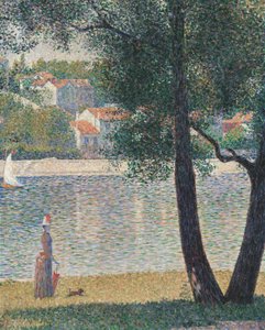 Seina v Courbevoie od Georges Seurat