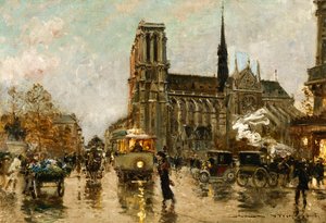 Notre-Dame, Paříž,
