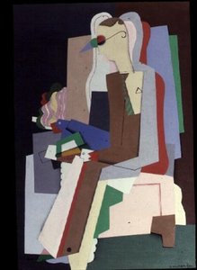 Mladý muž čtení od Georges Valmier