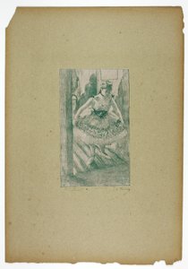 Vystoupení na jevišti od Georges William Thornley
