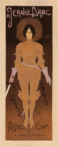 Johanka z Arku, 1896 od Georges de Feure