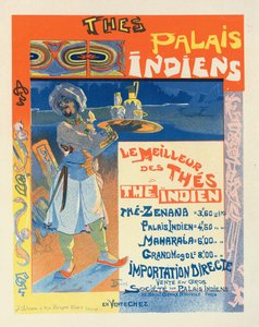 Čaje z indického paláce, c. 1900.