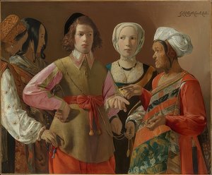 Věštkyně. Pravděpodobně 1630 od Georges de La Tour