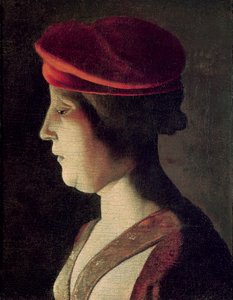 Hlava ženy od Georges de La Tour