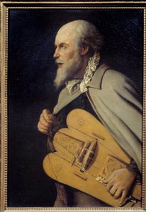 Starý muž. Obraz od Georgese De La Tour (1593-1652) od Georges de La Tour