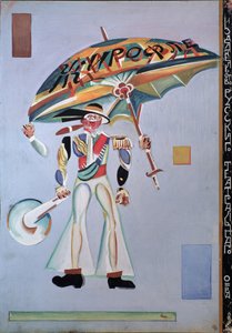 Kostýmní návrh operety Girofle-Giroflia od Ch. Lecocq, 1922