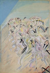 Scénický návrh k operetě Girofle-Giroflia Ch. Lecocq, 1922