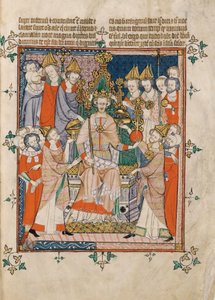 Korunovace Eduarda II. z Apokalypsy, Visio Sancti Pauli, MS 020, Corpus Christi College, Cambridge, 1300-25 (28252729249)