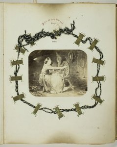 Bez názvu [předení ženy], 185568. od Georgina Cowper
