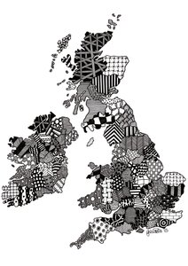 Velká Británie, 2015 (tuš na bristolové desce)
