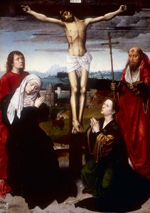 Ukřižování, počátek 16. století od Gerard David