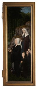 Pravý panel Křest Krista, kolem 1502-08 (olej na panelu) od Gerard David