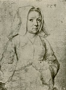 Mladá žena, konec 15.-začátek 16. století, 1908. od Gerard David