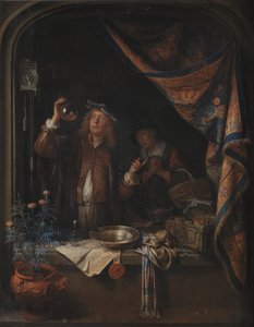 Návštěva u lékaře od Gerrit Dou