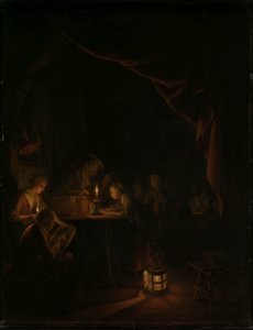Škola noci od Gerrit Dou