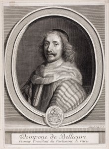 Pompon de Bellièvre od Gérard Edelinck