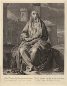 Portrét Charlese-Maurice Le Telliera od Gérard Edelinck