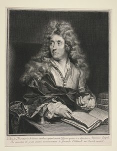 Portrét Antoina Coypela od Gérard Edelinck