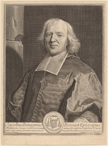 Jacques Benigne Bossuet od Gerard Edelinck after Hyacinthe Rigaud