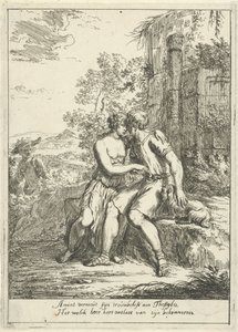 Aminta en Thestylis od Gerard Hoet (I)