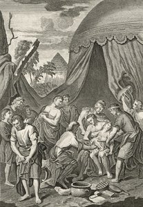 Obřízka Krista, 1762 od Gerard Hoet