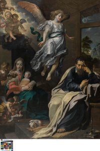 Sen svatého Josefa od Gerard Seghers