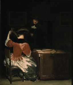 Hudební lekce od Gerard, Ter Borch