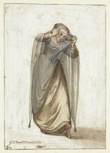 benátská kurtizána od Gerard ter Borch