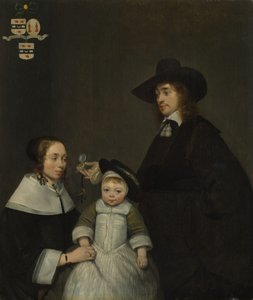 Rodina Van Moerkerkenů, asi 1653-54.