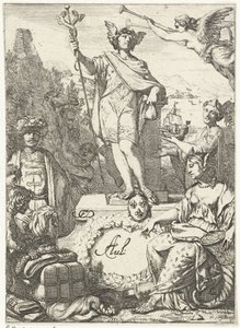 Alegorie obchodování s Merkurem od Gerard de Lairesse (rejected attribution)