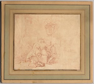 Polibek míru a spravedlnosti, po roce 1654. od Gerard de Lairesse