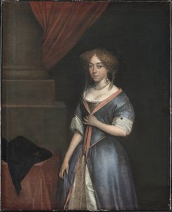 Portrét dámy od Gerard ter Borch