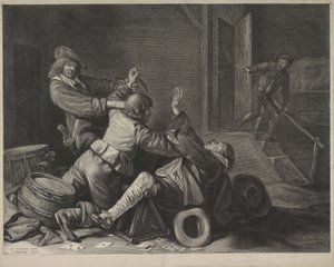 Bodnutí nožem od Gerard ter Borch