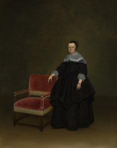 Margaretha van Haexbergen, kolem 1666-67 od Gerard ter Borch