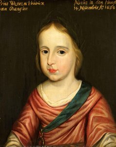 Portrét Viléma III., prince Oranžského