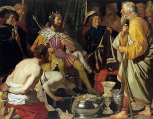 Solón a Krétos od Gerard van Honthorst
