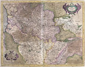 Artois, Francie (rytina od Gerardus Mercator