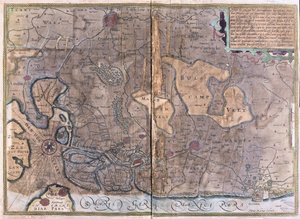 Flandry, Belgie (rytina od Gerardus Mercator