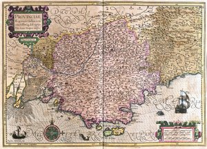 Francie (rytina od Gerardus Mercator