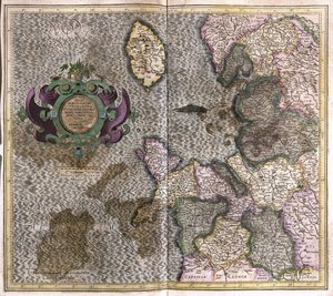 Závěsný od Gerardus Mercator