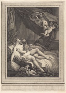 Venuše a Adonis. od Geraud Vidal