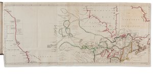 Plavby z Asie do Ameriky, za dokončení objevů severozápadního pobřeží Ameriky, Londýn: Thomas Jefferys od Gerhard Friedrich Müller