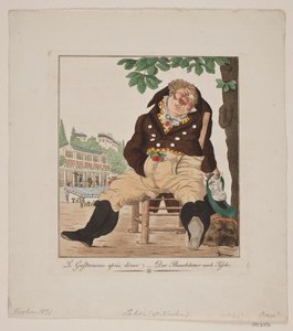 Gastronom po večeři od Gerhard Ludvig Lahde