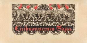Für Snorre Sturlason, Königssagas, Kristiania 1899 od Gerhard Munthe
