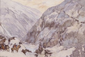 Král Sverre ve Vårstien (Drivdalen) od Gerhard Peter Frantz Vilhelm Munthe