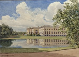 Alexandrovský palác v Carskoje Selo, 1831 od Gerhard Wilhelm Reutern von