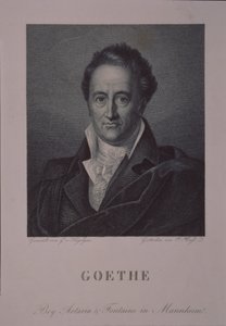 Portrét autora Johanna Wolfganga von Goethe 1749-1832 od Gerhard von Kügelgen